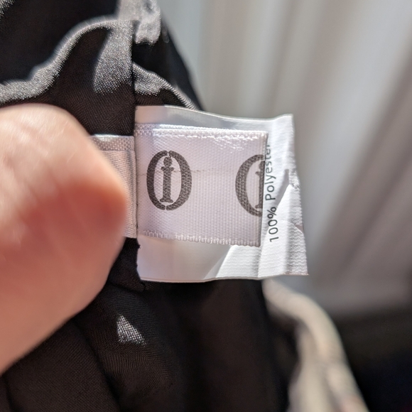 Plaid Skirt Women's Wool Blend Cream and Blue Size Medium Twee Academia Preppy - Picture 7 of 7